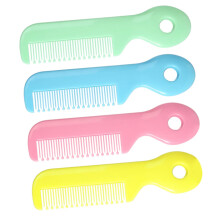 4pcs Round Teeth Hair Combs for Newborns Safe Boy Girl Hair Care Tools Gentle Detangling Scalp Massage for Healthy Growth
