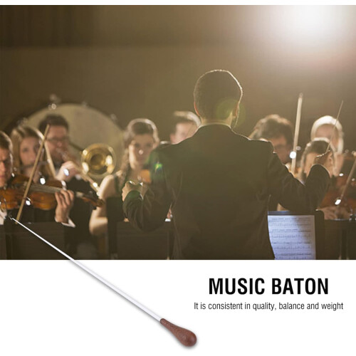 Wooden Handle Conductor's Baton for Symphony and Choir Directors 1