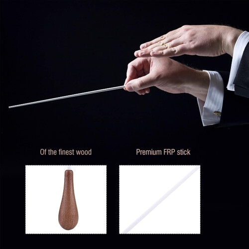 Wooden Handle Conductor's Baton for Symphony and Choir Directors 2