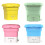 Portable Washing Machine Mini Foldable Washing Machine-Pink US 2