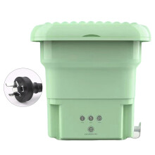 Large-Capacity Folding Washing Machine With Drain-Green AU