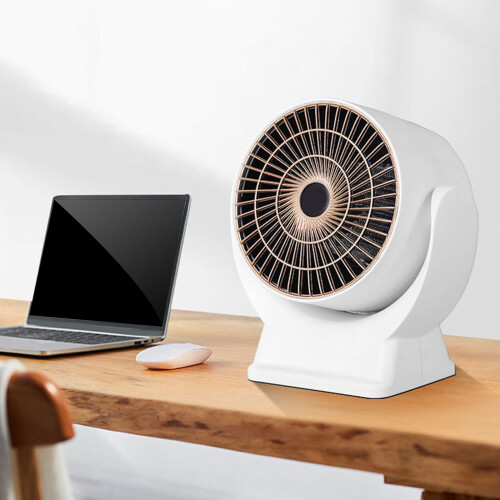 800W Electric Fan Heater-White 2