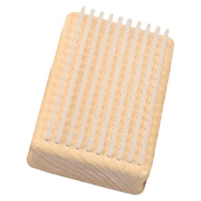 Wood Handle Brass/Nylon/Horsehair Ski Waxing Brush For Snowboard Waxes And Maintenance Tool