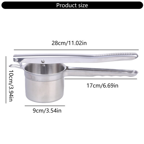 Dumpling Stuffing Squeezer Stainless Steel Squeezing Water 1