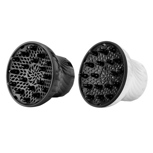 Accessoire de diffuseur de sèche-cheveux pour cheveux-Noir 1
