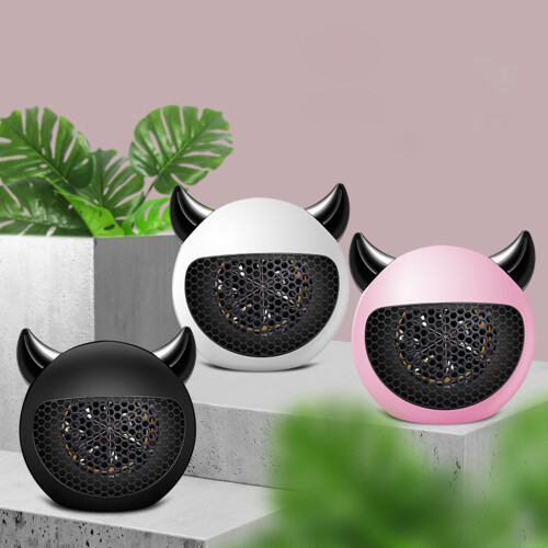 Electric Portable Heater Mini Wall Mount Home Office-Pink 1