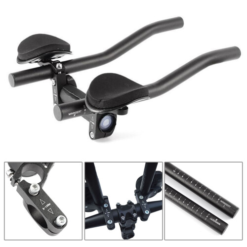 Triathlon Aero Bars with Easy Install for Long-Distance Comfort 2
