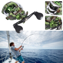 PRO Baitcasting Reel 18+1BB 7.2:1 Gear Right Hand Metal Plastic