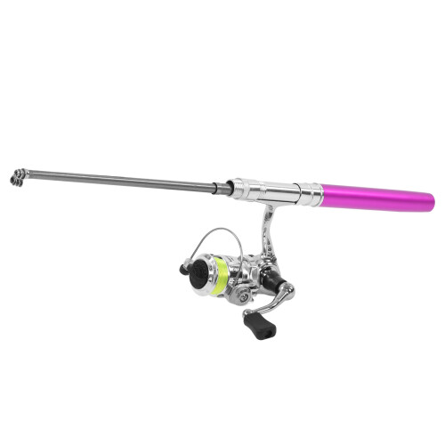 Tragbare Mini-Stiftform Angelrute Pole Tasche