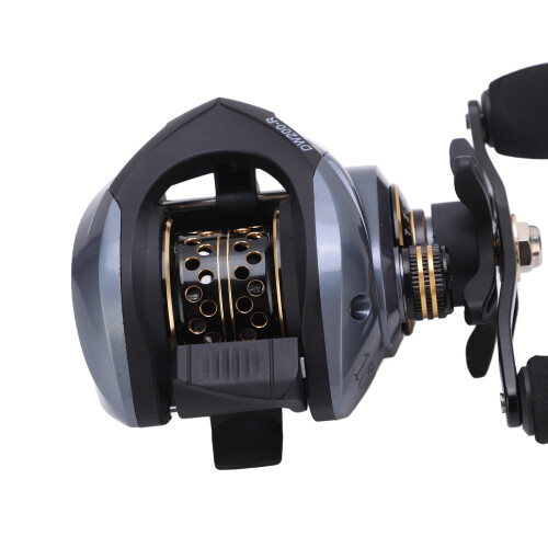 Baitcasting-Rolle, Köder-Angelrolle, Rad, 7,2:1,