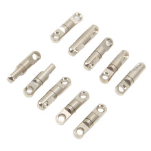 10 Stück Edelstahl-Schraubstopper Angelzubehör 5mm Langlebig mit hoher Zugfestigkeit