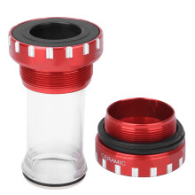 Aluminum Alloy Bottom Bracket For MTB Road Bike With Steel Bearings Sealed Cartridge Bearings And Dual Labyrinth Bearing Covers For BSA BB 68-73mm Fra
