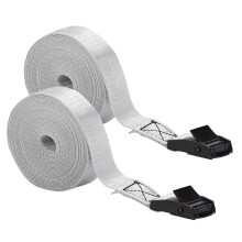 Adjustable 3m/9.8ft Ratchet Straps Durable Nylon with Buckle 2Pcs