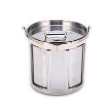 Stainless Steel Camping Kettle 1.2L Heat-Resistant Durable Silver
