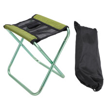 Portable Folding Stool, Heavy Duty Camping Stool Compact Outdoor Chair Foldable Lightweight Seat With Breathable Mesh For Travel Hiking Fishing And Ca