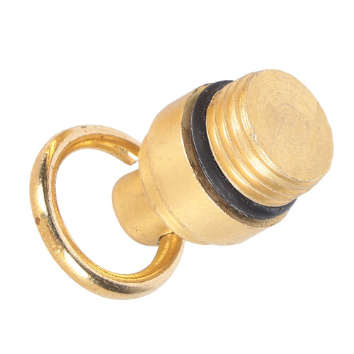 Mini Brass Waterproof Seal Box 12mm Diameter Portable EDC Storage 2