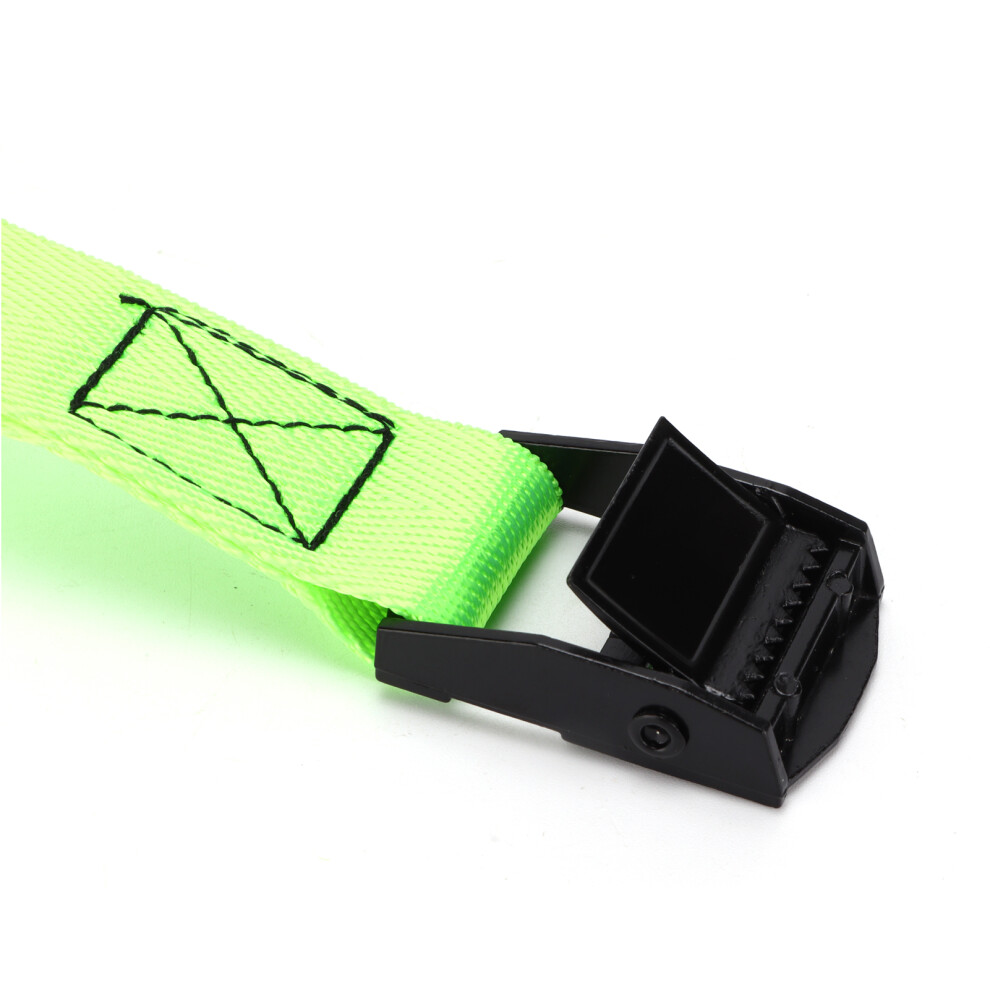 Stã¼Ck Zurrgurte, Fluoreszierend Grã¼N, 25 Mm, Fã¼R 7751901058289