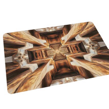 3D visuele illusie absorberende deurmat antislip absorberend-L