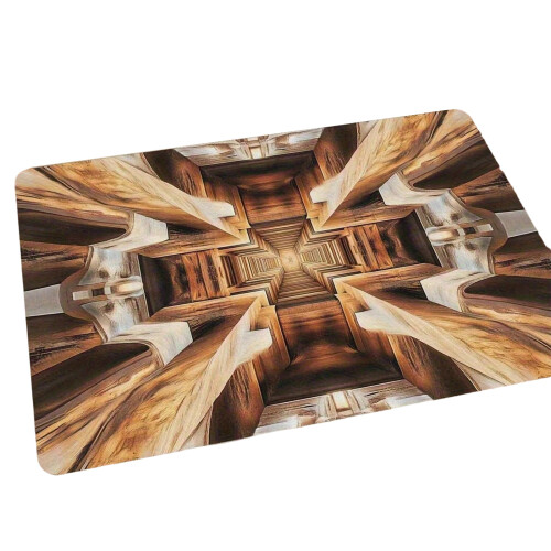 3D visuele illusie absorberende deurmat antislip absorberend-L
