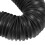 Extendable Gutter Downspout Extension 2 Soft Hose Black ABS 8