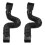 Extendable Gutter Downspout Extension 2 Soft Hose Black ABS 13