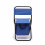 Blauer Klappstuhl mit Tasche - Tragbares Camping 5