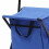Blauer Klappstuhl mit Tasche - Tragbares Camping 7