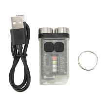 Compact Warrior: Small Powerful EDC Flashlight, Your Pocket Guardian Angel Emitting 900 Lumens Rechargeable LED With Magnetic Tail For All Weather Adv