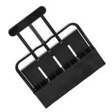 Manueller Boden-Blockiergerät ABS Gartengewächshaus Werkzeug 4,9x4,9cm Schwarz