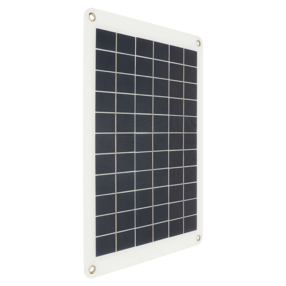 15W Flexible Polycrystalline Silicon Solar Panel Charger For Cell Phone & Car Battery 4071375733646
