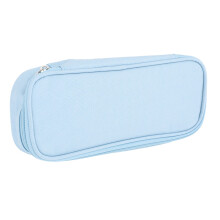Große Kapazität Polyester-Mäppchen für Teenager/Erwachsene, 23x10x5cm, Blau