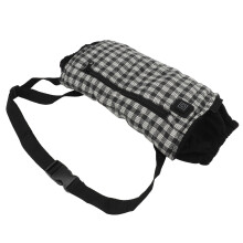 Beheizte Handwärmer USB Elektrischer Wärmegürtel Schwarz/Weiß Kariert 40x19,5 cm