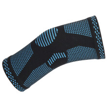 Cycling Knee Support Brace, Elastic Nylon, 48‑53cm, Blue, Prevent Injury