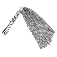 Fetish Whip, Erotic Leather Flogger Metal Chain Whip Sex Toy Accessories