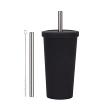 Stainless Steel Vacuum Insulated Tumblers Leak Proof-Black