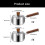 Practical Saucepan Small Cooking Pot for Home Cooks and-14cm 4
