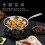 Multi Functional Stainless Steel Saute Pan with Clear Lid-28CM 4