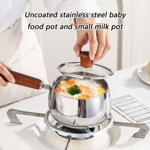 Practical Saucepan Small Cooking Pot for Home Cooks and-14cm 2