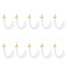10Pcs 2026 Commemorative Graduation Tassels Artificial-White