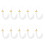 10Pcs 2026 Commemorative Graduation Tassels Artificial-White 1