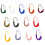 10Pcs 2026 Commemorative Graduation Tassels Artificial-White 2
