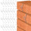24 Pieces Easy Installation Brick Clips for Decoration Holiday 2