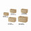 Pack of 4/5 Stackable Woven Storage Baskets for Space Saving-A 4