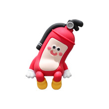 Mini Resin Figurine Ornament for Home Office Desk Car Car-D 1