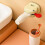 ABS Toothpaste Squeeze Tool Elephant Design Suction Cup-Red 4