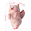 Little Pig Shape Teas Companion Sculpture Ceramic Craftsmanship 3