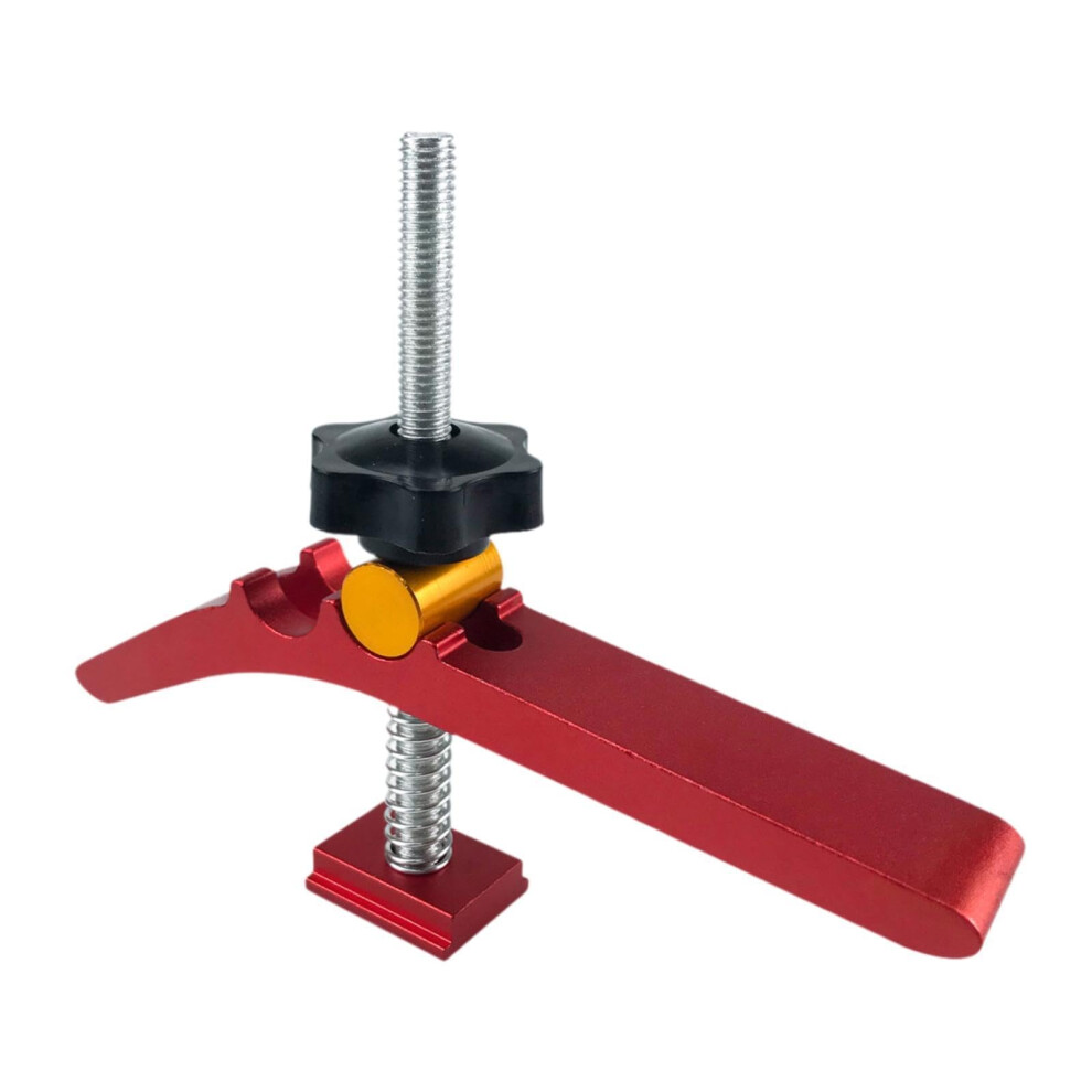 Mini Hold Down Clamp Quick Acting Aluminum Alloy For Woodworking Ttrack Clamps 9412369966346