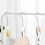 Modern Scarf Holder With Electroplated Steel Hook For-4 7