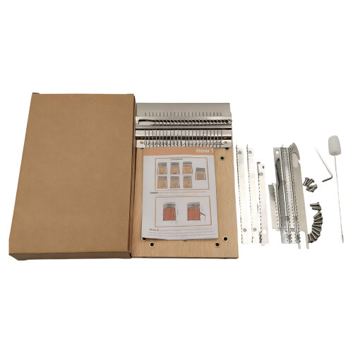 Safe Weaving Machine Smooth Surfaces Beginner-Stainless Steel