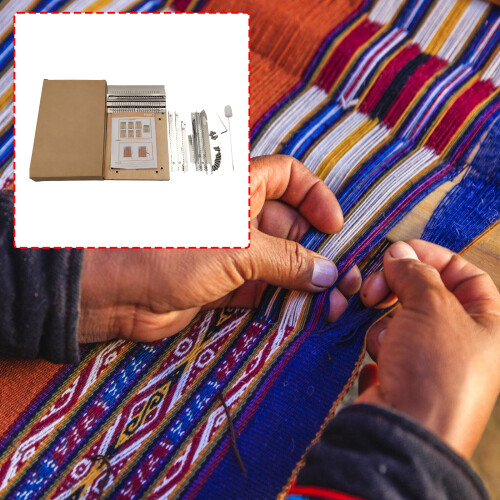 Safe Weaving Machine Smooth Surfaces Beginner-Stainless Steel 1